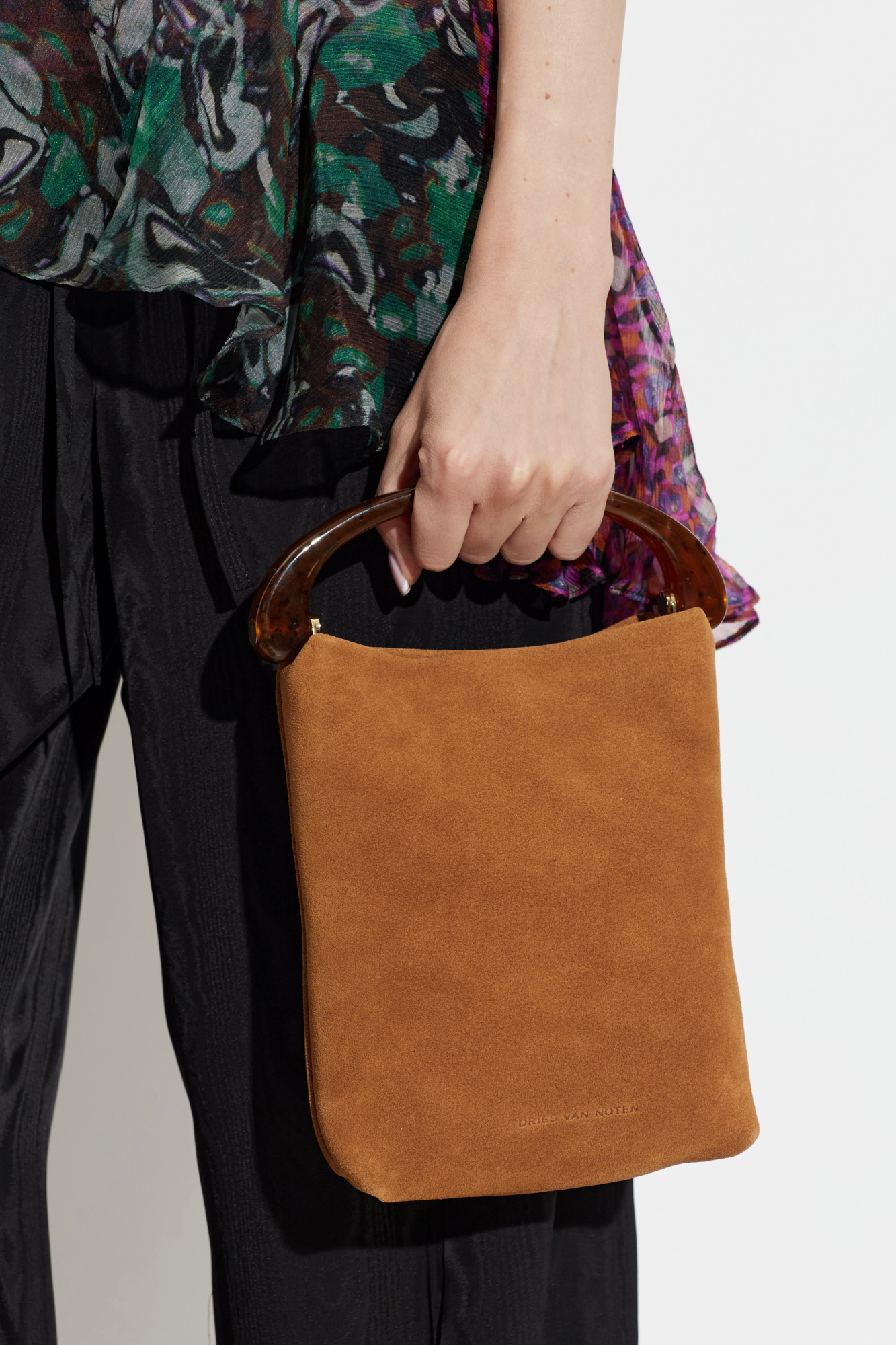 Dries Van Noten Suede bag | Women's | Vitkac